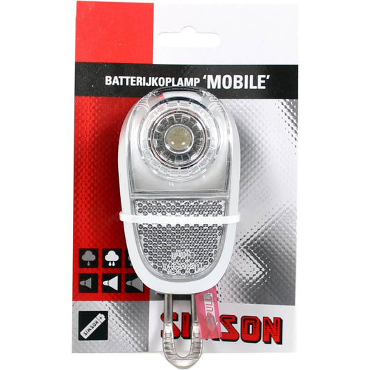 Simson Koplamp White Led Batterij 5 Lux - Le Coq Wielerartikelen