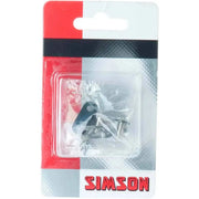 Simson sterke verbindingsschakel kettingschakels en pennen, 1/2X1/8 inch, geschikt voor motorfietsen en fietsen.