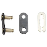 Simson kettingschakel Strong 1/2x1/8" voor Simson motorfietsen, stevige verbindingsschakel en pennen, zwart metalen onderdeel
