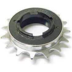 Shimano freewheel 16 tanden voor cassette en freewheel fietsen, zichtbaar op de afbeelding.