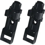 Zwart Abus Bordo 6000/90 vouwslot met twin-set, stevig en compact fietsslot met dubbele vergrendeling.