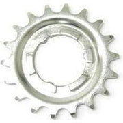 Shimano Nexus achtertandwiel in zilver voor fiets, geschikt voor Shimano snelspanner en naafversnellingen.