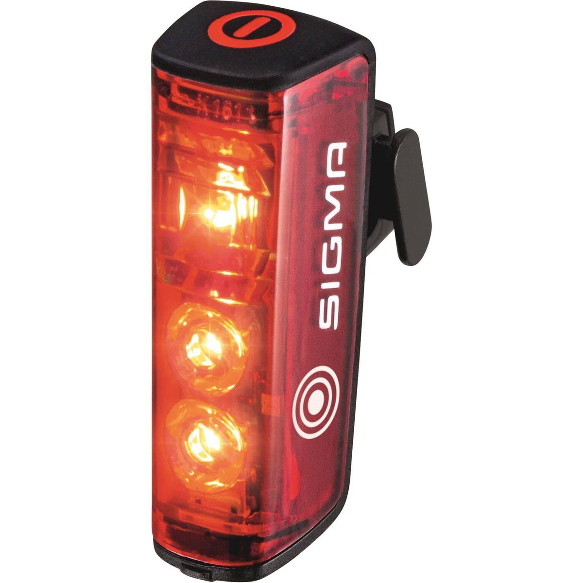 Sigma Blaze Flash USB achterlicht op zadelpen met heldere LED-verlichting en USB-oplading voor fietsveiligheid