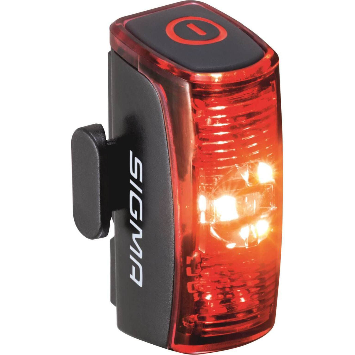 Sigma Infinity Usb achterlicht voor zadelpen, helder led-licht voor fietsverlichting en veiligheid.