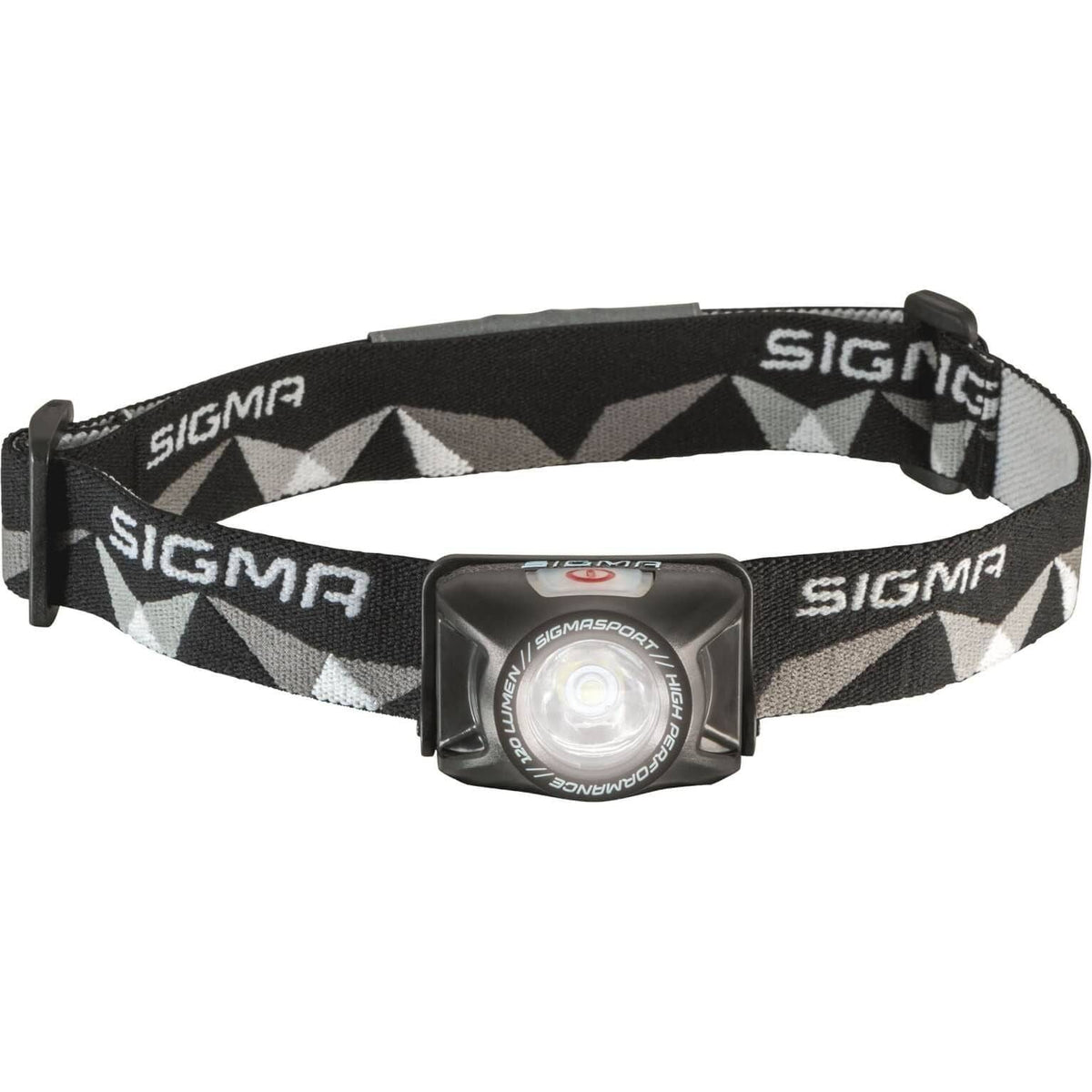 Sigma hoofdlamp Ii USB koplamp met verstelbare band en heldere LED-lichtbron voor handsfree verlichting