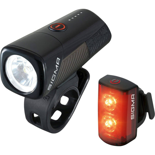 Sigma Verlichtingsset Buster 400 + Buster Rl 80 Usb - Le Coq Wielerartikelen