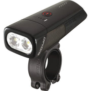 Sigma koplamp Buster USB, compacte fietskoplamp met USB-oplading en heldere verlichting voor veilige ritten in het donker.