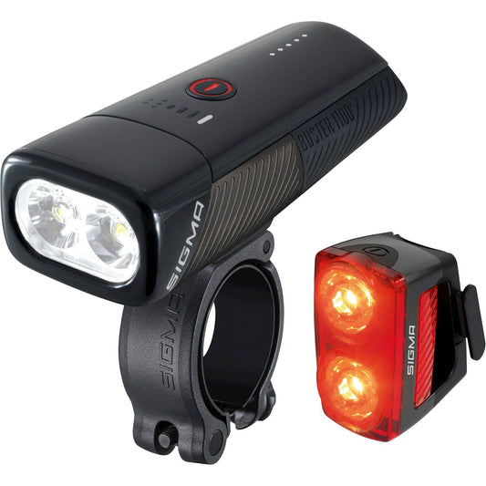 Sigma Verlichtingsset Buster 1100 + Buster Rl 150 Usb - Le Coq Wielerartikelen
