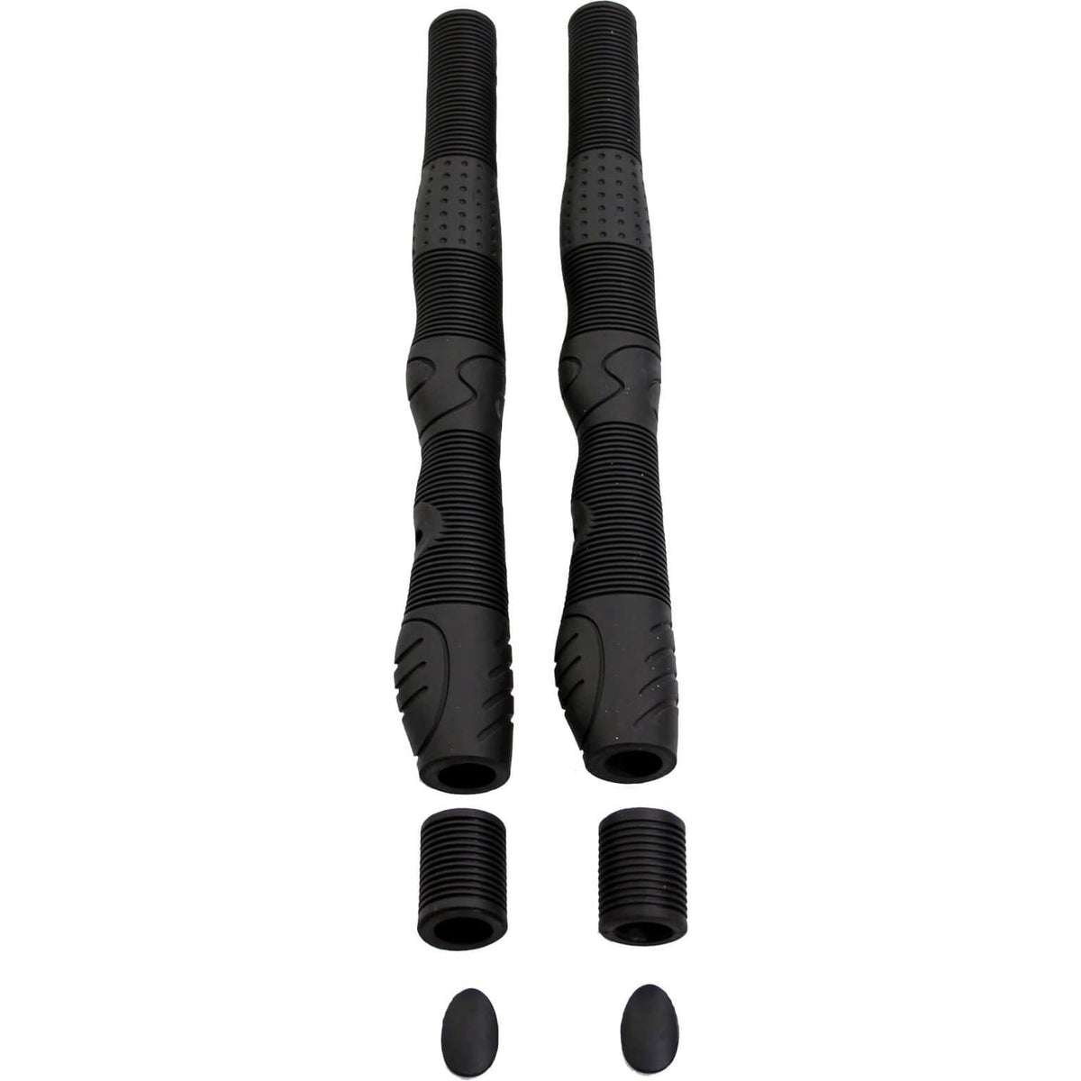 Ergotec Stuurfoamset Ergo-Vario Zwart - Le Coq Wielerartikelen