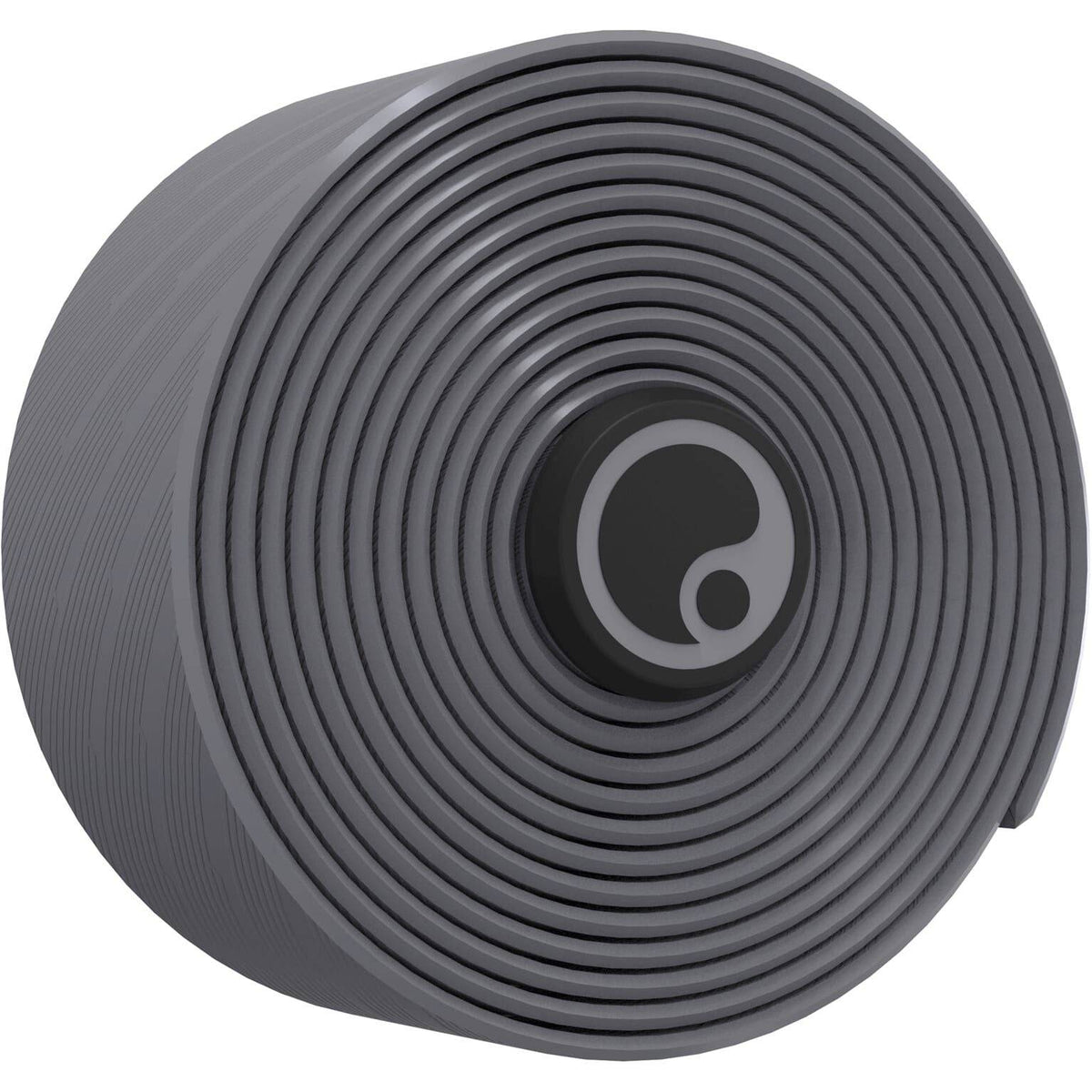 Ergon BT Road 2 mm stuurlint, ergonomisch en comfortabel, zichtbaar op fiets stuur met zwarte kleur en textuur.