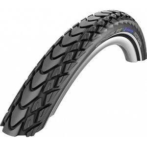 Zwarte Schwalbe Marathon Mondial vouwband voor stadsfietsen, 28x1.75 inch, geschikt voor stadsfiets en dagelijks gebruik.