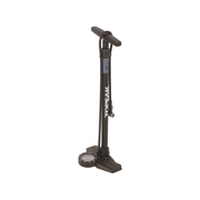 Topeak Joeblow Roadie Ex vloerpomp met digitale drukmeter en stabiele basis voor snelle, nauwkeurige bandenoppomping