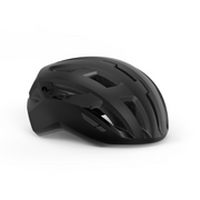 MET Vinci Mips racefietshelm met aerodynamisch ontwerp en ventilatieopeningen, geschikt voor professionele wielrenners.