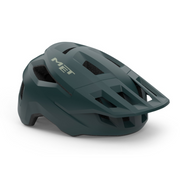 MET MTB-fietshelm Shelter MIPS met ventilatieopeningen en verstelbare kinband, geschikt voor mountainbiken en veilig gebruik.