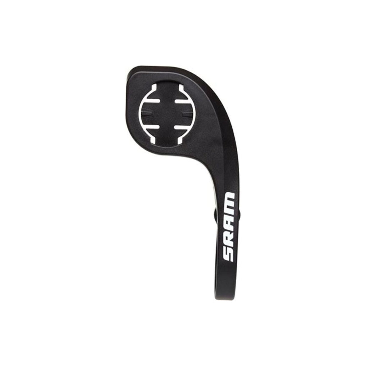 Zwart Sram Compd MTB stuurhouder met 31.8 mm diameter, geschikt voor race- en mountainbikes, zichtbaar vanaf de voorkant.