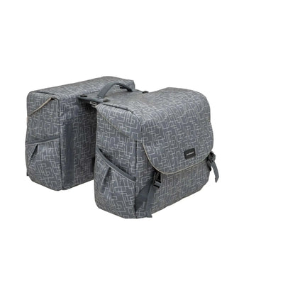 New Looxs Dubbele Fietstas Mondi Joy Mik 38 Liter 37 X 16 X 32 Cm - Le Coq Wielerartikelen