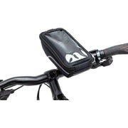 Zwarte New Looxs sport telefoonriem met 0,6 liter inhoud, geschikt voor Telefoontas KlickFix Quad, licht en stevig ontwerp
