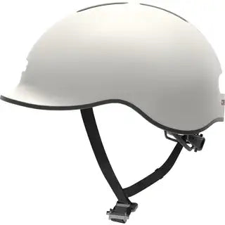 Crnk Tango Urban E-bike helm met aerodynamisch ontwerp en ventilatiegaten, zwart met verstelbare bandjes en veilige pasvorm.