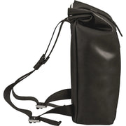 Brooks Pickwick S Leather rugzak 12L met leren details en verstelbare schouderbanden, zwart kleur, geschikt voor dagelijks gebruik