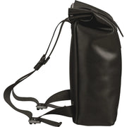 Brooks Pickwick S Leather rugzak met 12L capaciteit, zwart leren design, geschikt voor dagelijks gebruik en stijlvol vervoer.