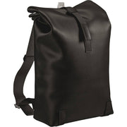 Brooks Pickwick S Leather rugzak 12L, stijlvolle zwarte leren tas met verstelbare schouderbanden en hoofdvak.