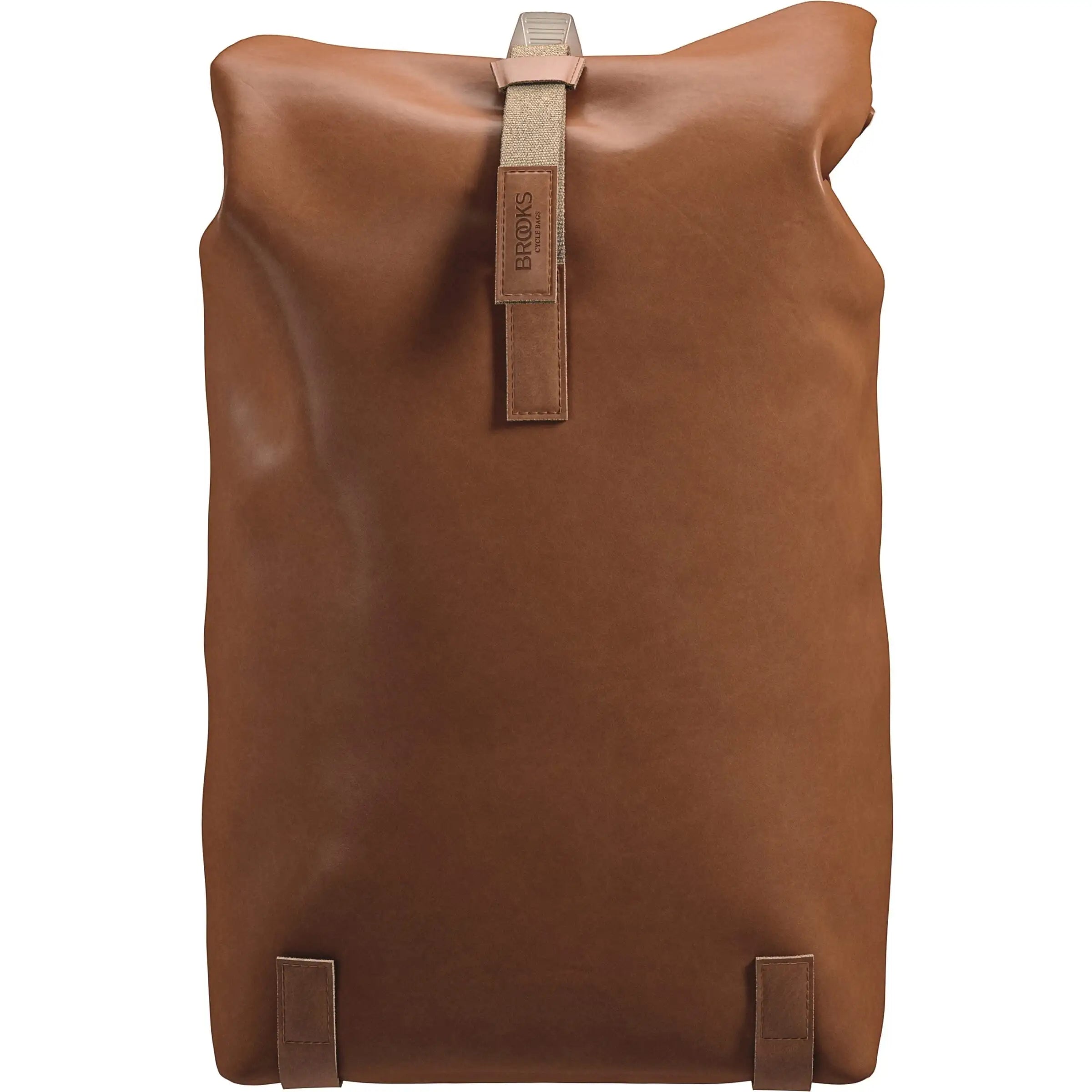 Brooks Pickwick M Leather rugzak met 26L capaciteit, zwarte leren tas met verstelbare schouderbanden en praktische opbergvakken.