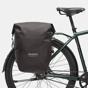 Brooks fietstas Enkel Scape L 18-22L, zwart, met verstelbare riemen en reflecterende details voor veilige fietstochten