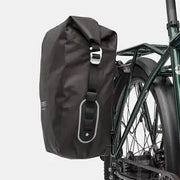 Brooks fietstas Enkel Scape L 18-22L, zwart, waterbestendig met verstelbare riemen, geschikt voor fietsen en dagelijks gebruik