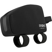 Brooks Frametas Scape top tube tas met bevestigingsbouten, 0,9L, geschikt voor bikepacking en fietsen.