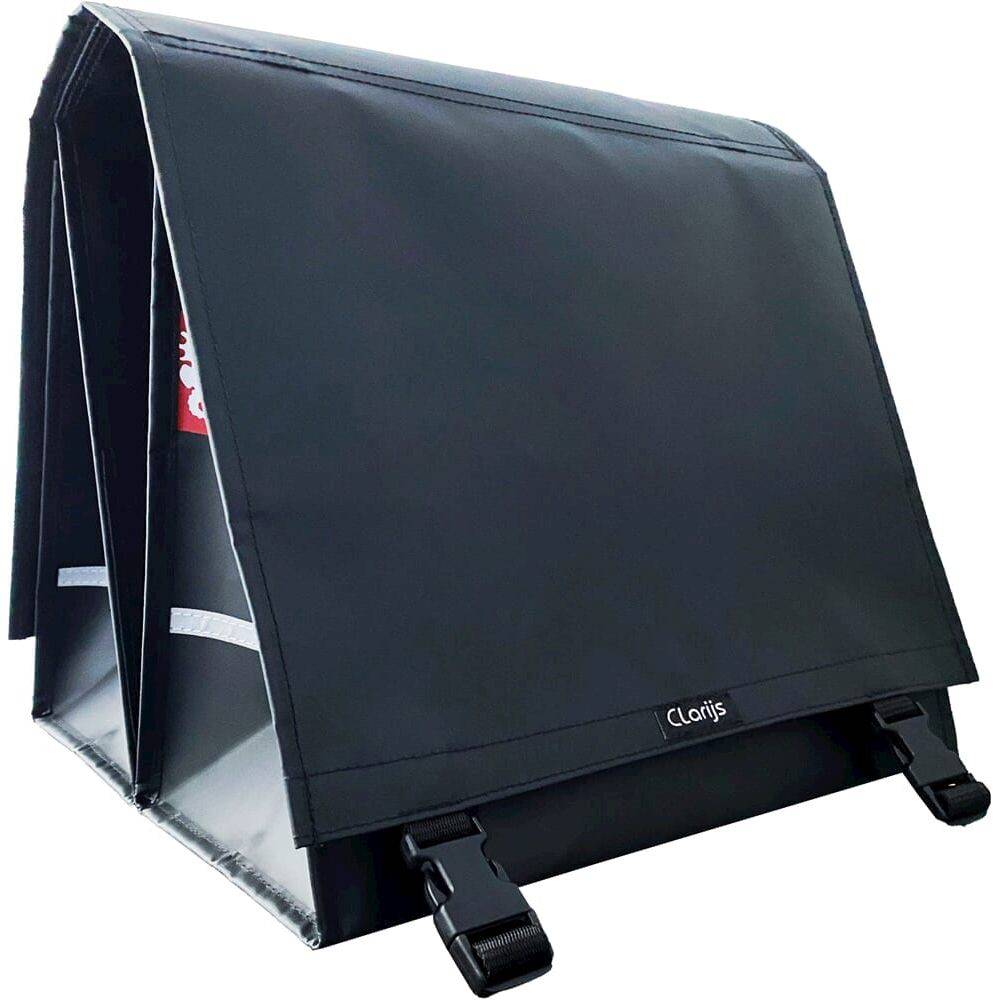 Clarijs Fietstas Dubbel Xl Pvc 46L Met Uitsparing - Le Coq Wielerartikelen