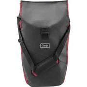 Waterdichte Clarijs Solobag fietstas enkel, 24 liter, geschikt voor fietsgebruik, zichtbaar in de afbeelding.