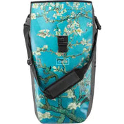 Clarijs Solobag 24L fietstas van Gogh, enkele fietstas met kleurrijk Van Gogh ontwerp, zichtbaar op de afbeelding