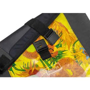 Clarijs Solobag 24L fietstas van Gogh, enkele fietstas met kleurrijk kunstontwerp, waterbestendig en praktisch voor dagelijks gebruik.
