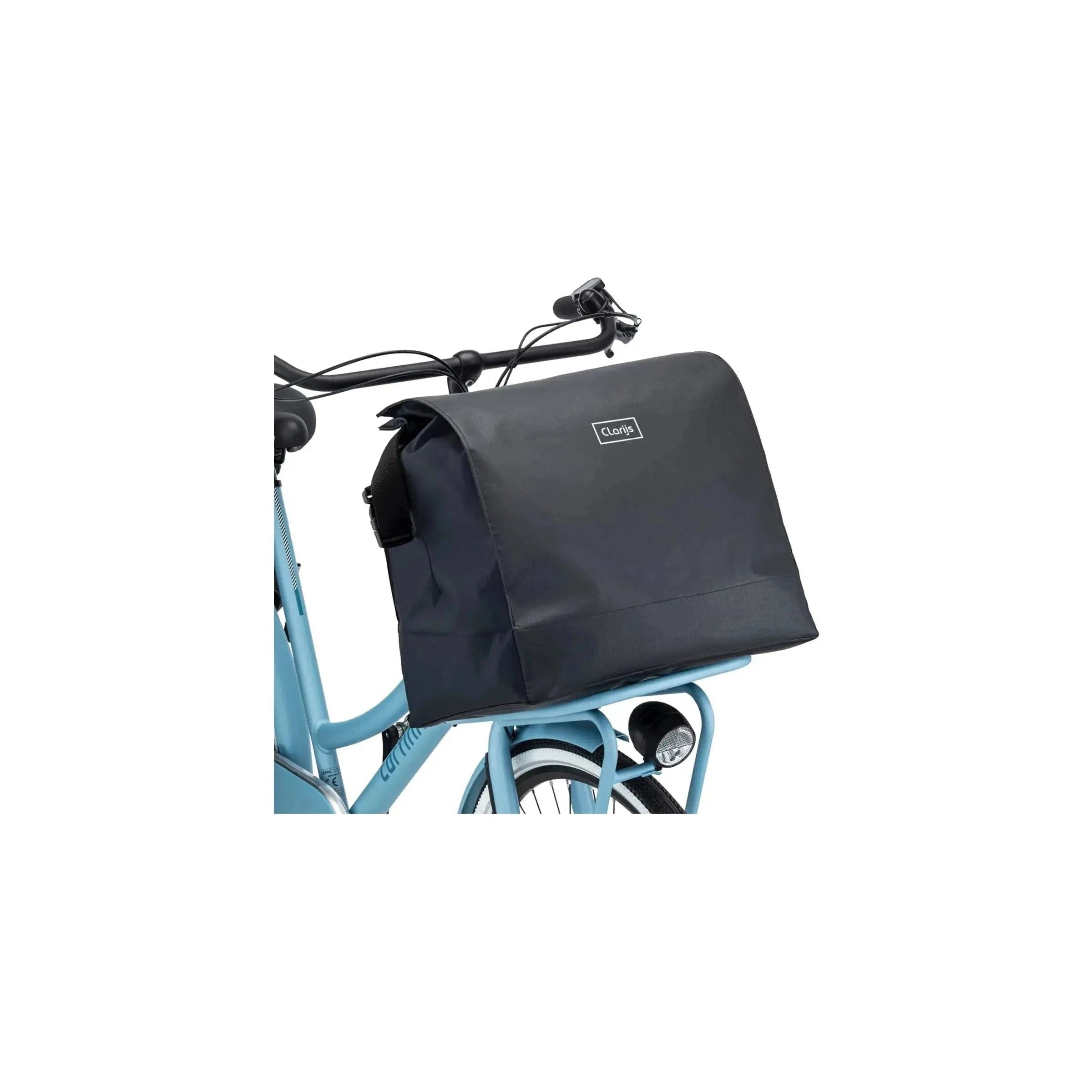 Clarijs Single Bikebag Frontbag 30L Zwart - Le Coq Wielerartikelen