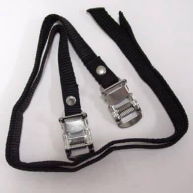 Union Toeclipsriem Nylon Zwart (2) - Le Coq Wielerartikelen