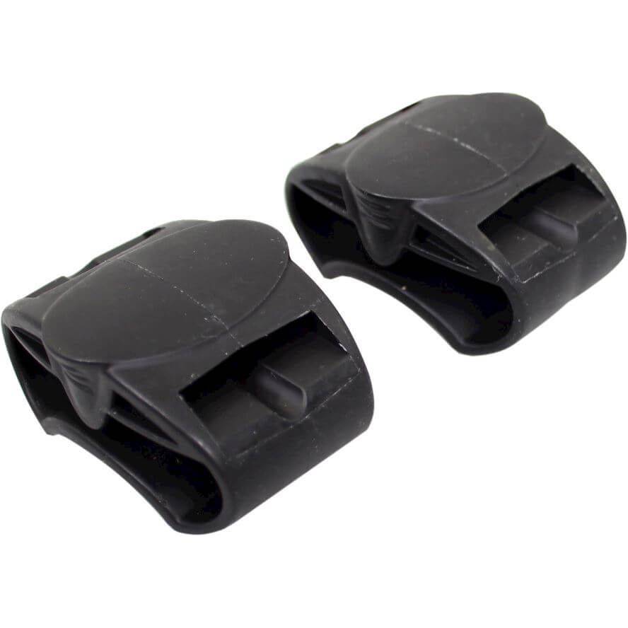 Thule wieladapter set voor 2 velgbescherming, toont de wielgoot en beschermingsstukken in de afbeelding