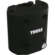 Zwarte Thule Yepp Nexxt Maxi montagebeugel met snelkoppeling voor fietsaccessoires, zichtbaar in de afbeelding