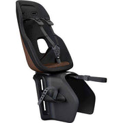 Thule Yepp Nexxt 2 Maxi achterzitje voor fiets, bevestigingsbeugel voor achterdrager, zwart en stevig design.