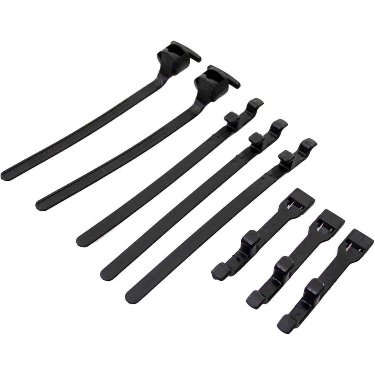 Zwart Thule Yepp fietsstoeltjes accessoires set voor veiligheid en comfort op kinderfietsen.