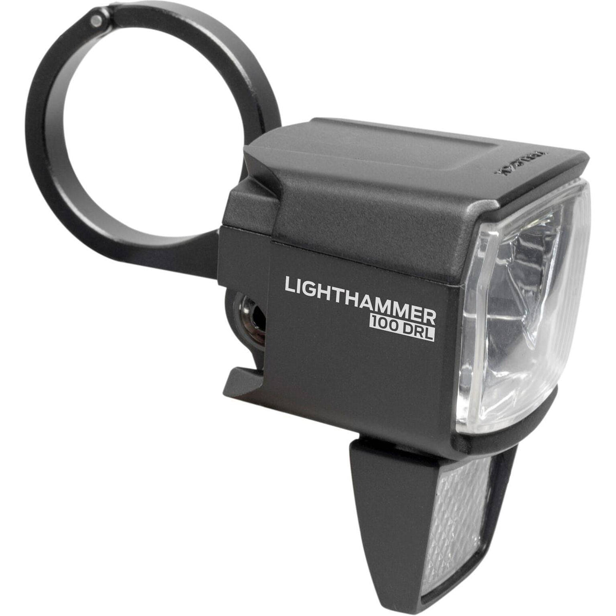 Trelock Lighthammer LS 890-T E-bike koplamp met 12V DC voor optimale verliching en veiligheid.