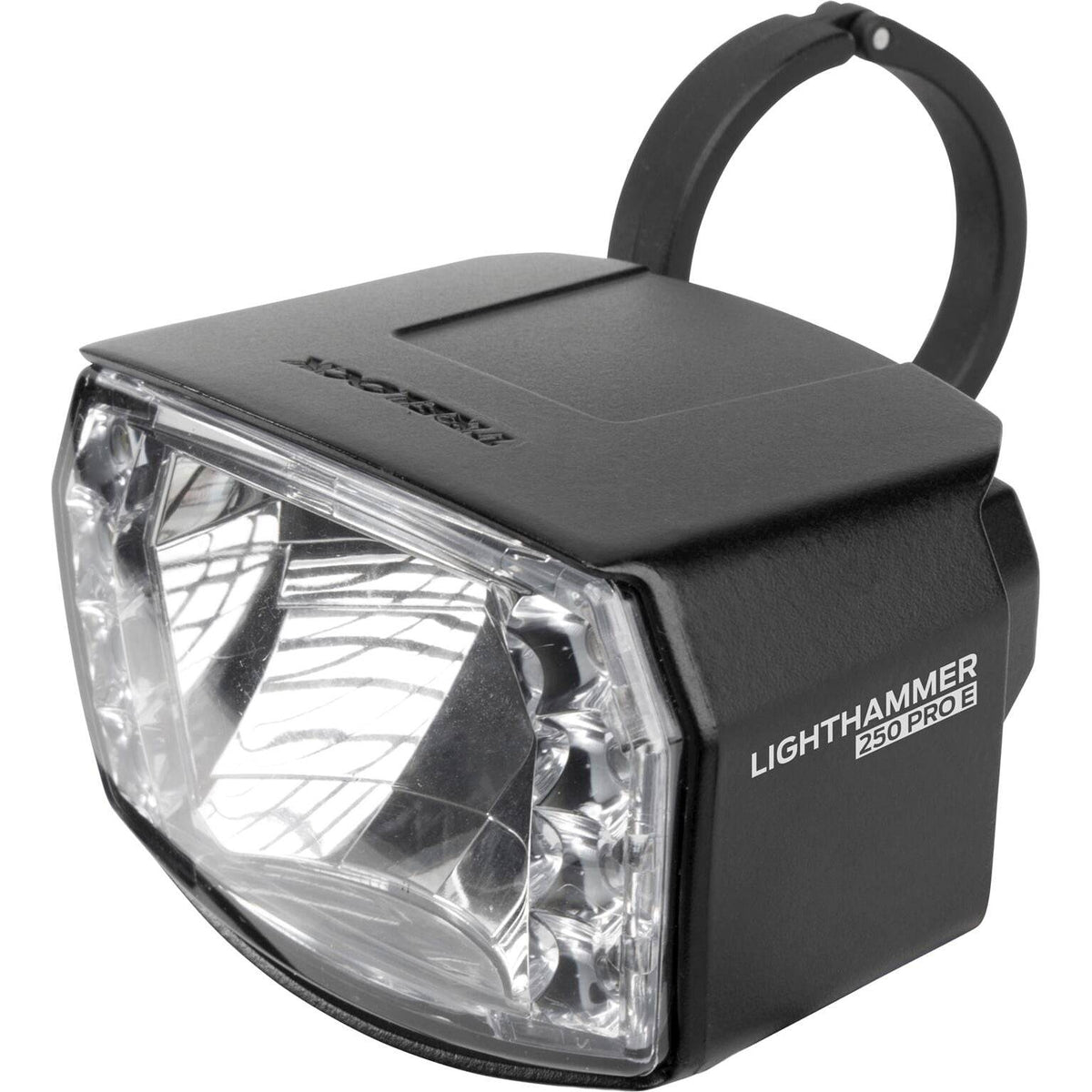 Trelock Lighthammer LS 990 Pro e-bike koplamp met 200 Lux en 12V, helder licht voor veilig fietsen in het donker