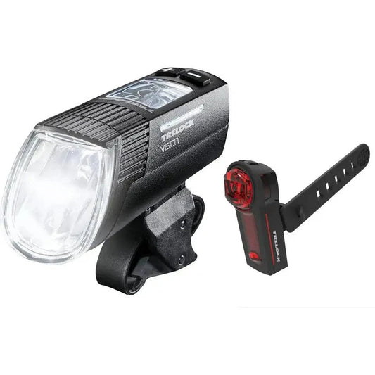 Trelock Verlichtings Set Vision Ls 760 I-Go Rem 100 Lux - Le Coq Wielerartikelen