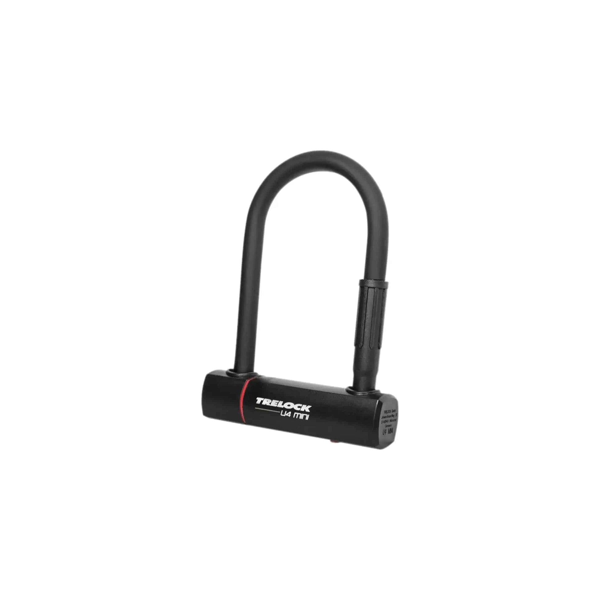 Trelock Beugelslot U4 Mini 83-152 Zb 401 - Zwart - Le Coq Wielerartikelen