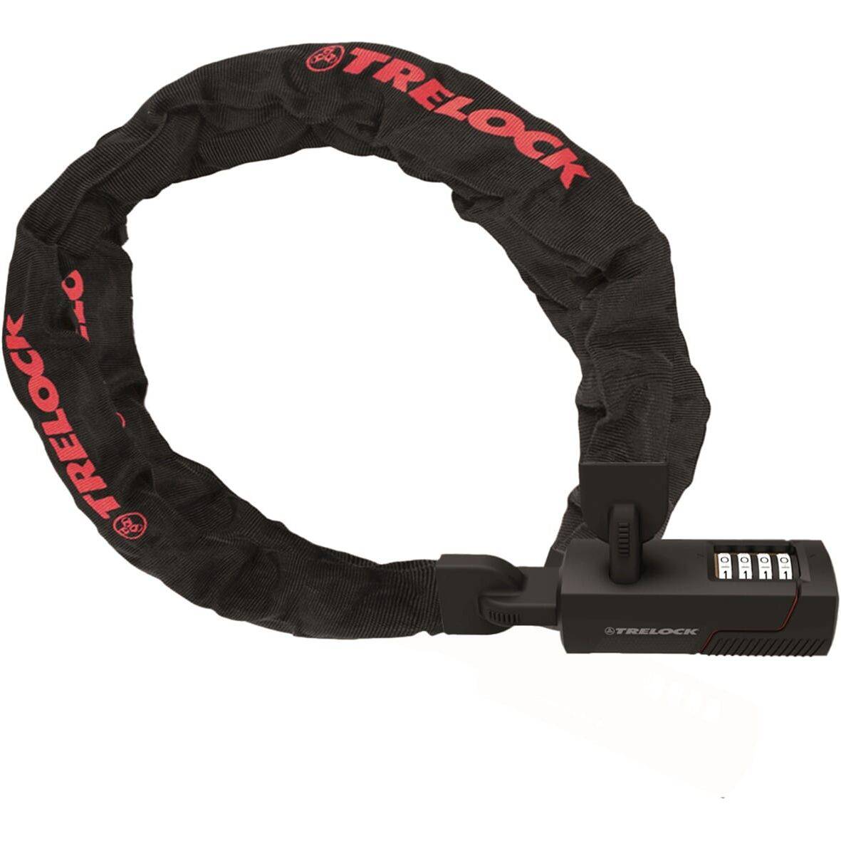 Trelock kettingslot BC C480 170/7, stevig beveiligingsslot met dikke ketting en stevige sluiting voor fietsen.