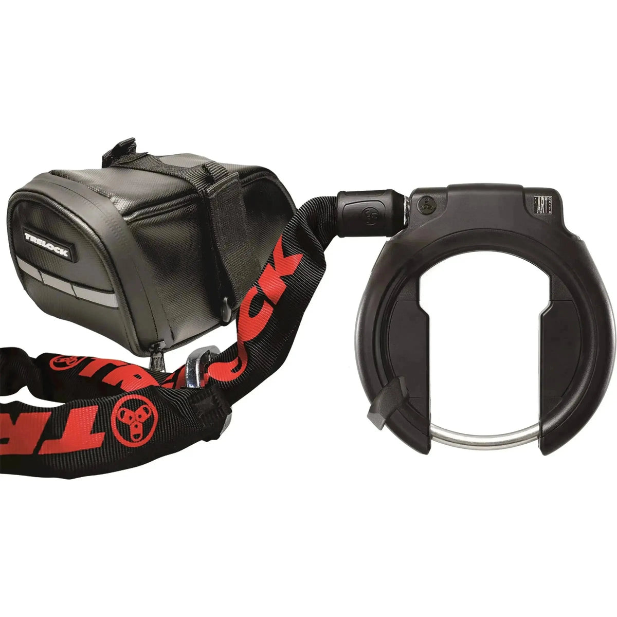 Trelock ringslot set RS 453 Bal Naz en ZR 355 100/6 Tas, stevig en betrouwbaar fietsslot voor extra beveiliging
