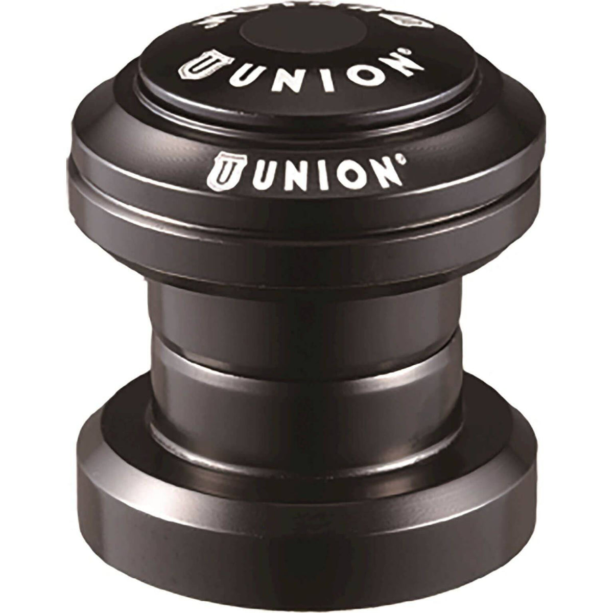 Union Balhoofdstel Ahead 1 inch Zwart, balhoofdset voor fiets, stevig en duurzaam met zwarte afwerking, geschikt voor optimale controle.