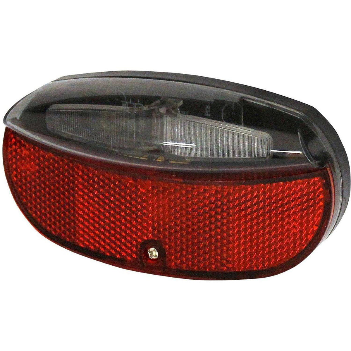 Union achterlicht UN-4430 met batterij, 50/80 mm, helder en stevig achterlicht voor fietsen.