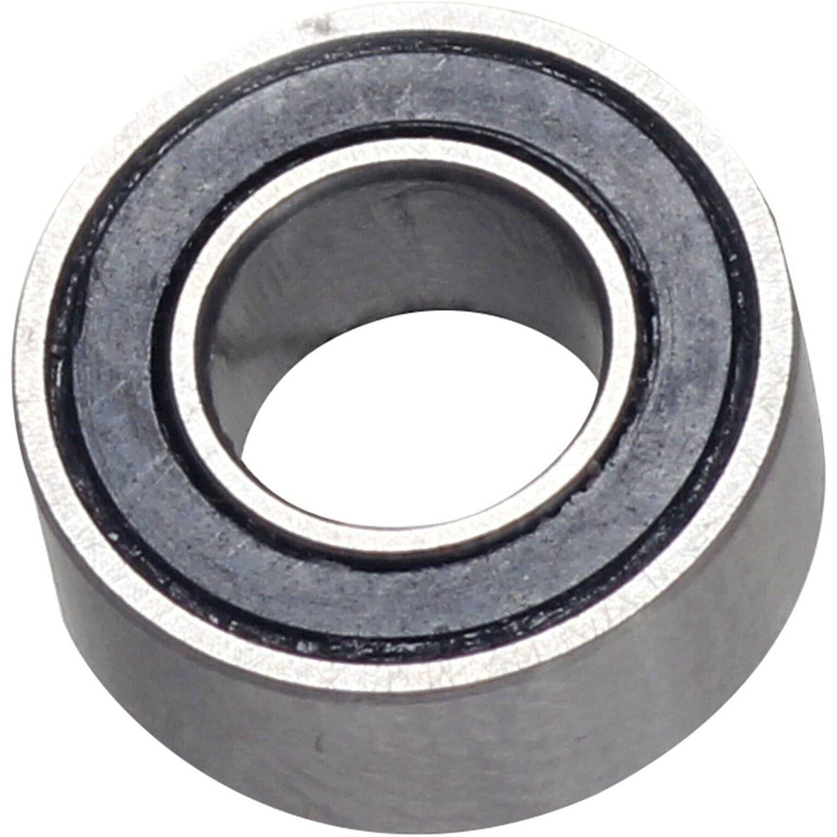 Union kogellager CB-010 MR105 2Rs met 5x10x4 mm naafkogelring en kogels, zichtbaar in de afbeelding.
