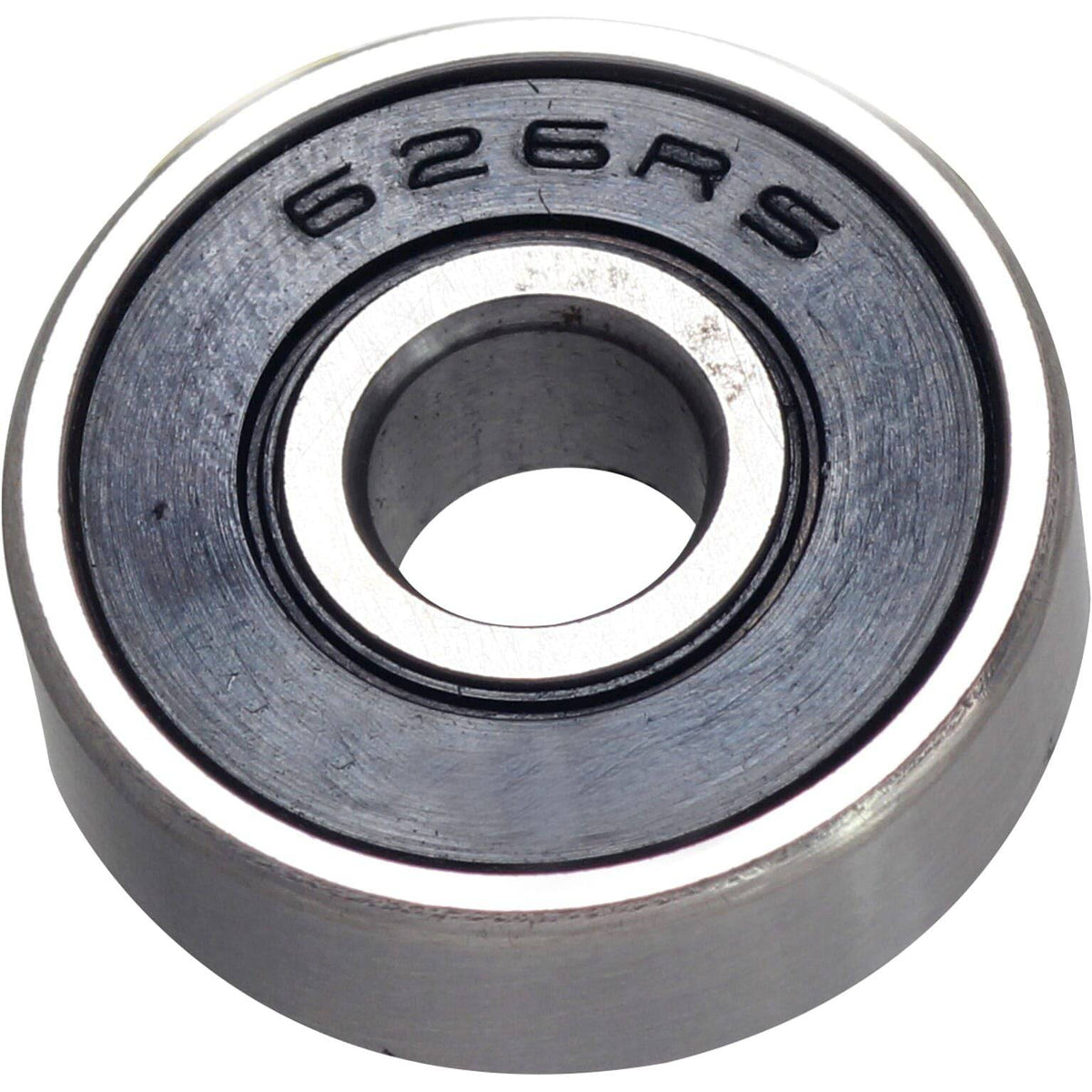Union kogellager CB-025 626 2Rs met 6x19x6 mm naafkogelringen en kogels, zichtbaar in de afbeelding