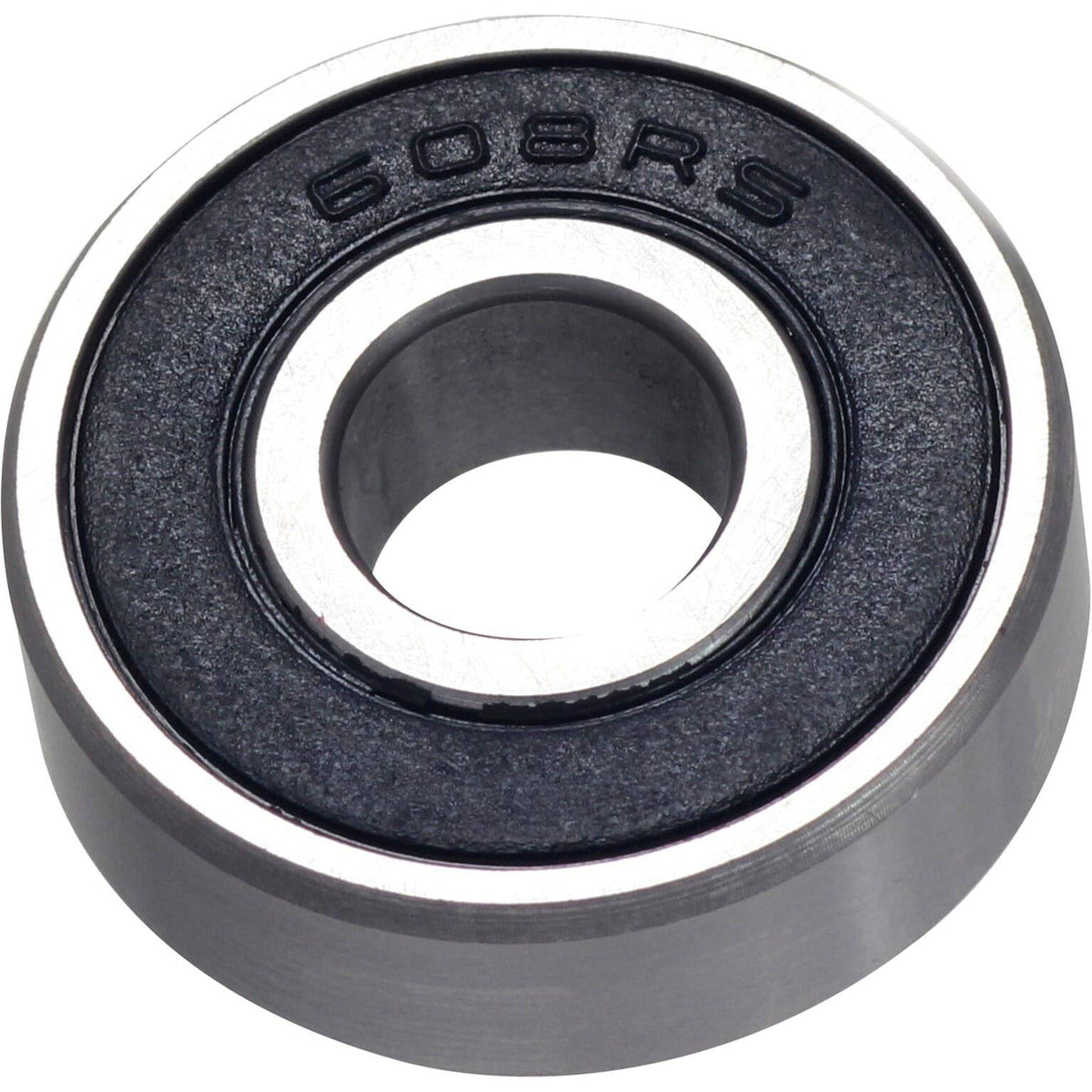 Union kogellager CB-042 608 2Rs met afmetingen 8x22x7 mm, naafkogelringen en kogels, zichtbaar in afbeelding